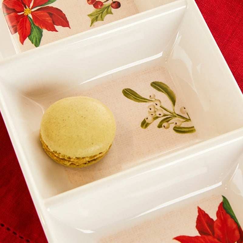 Korean Winter Flower - Side Dish Plate