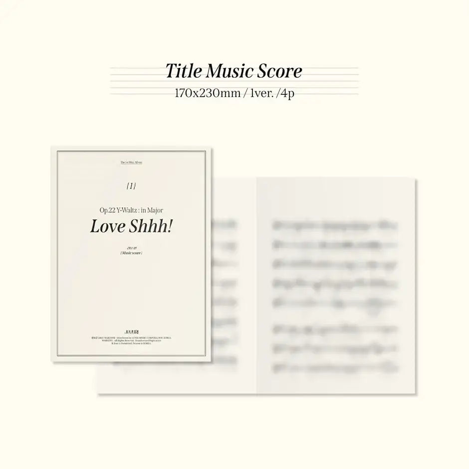 Jo Yuri - 1st Mini Album Op. 22 Y Waltz : In Major - Jo Yuri - Album - Harumio