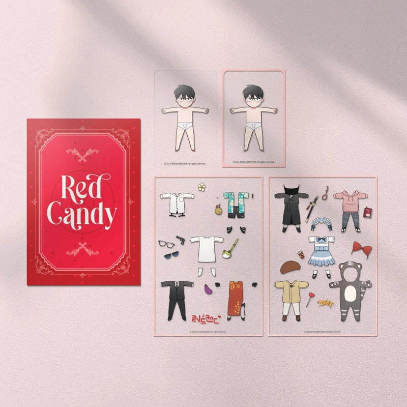 Red Candy - Dress Up Stickers Kit