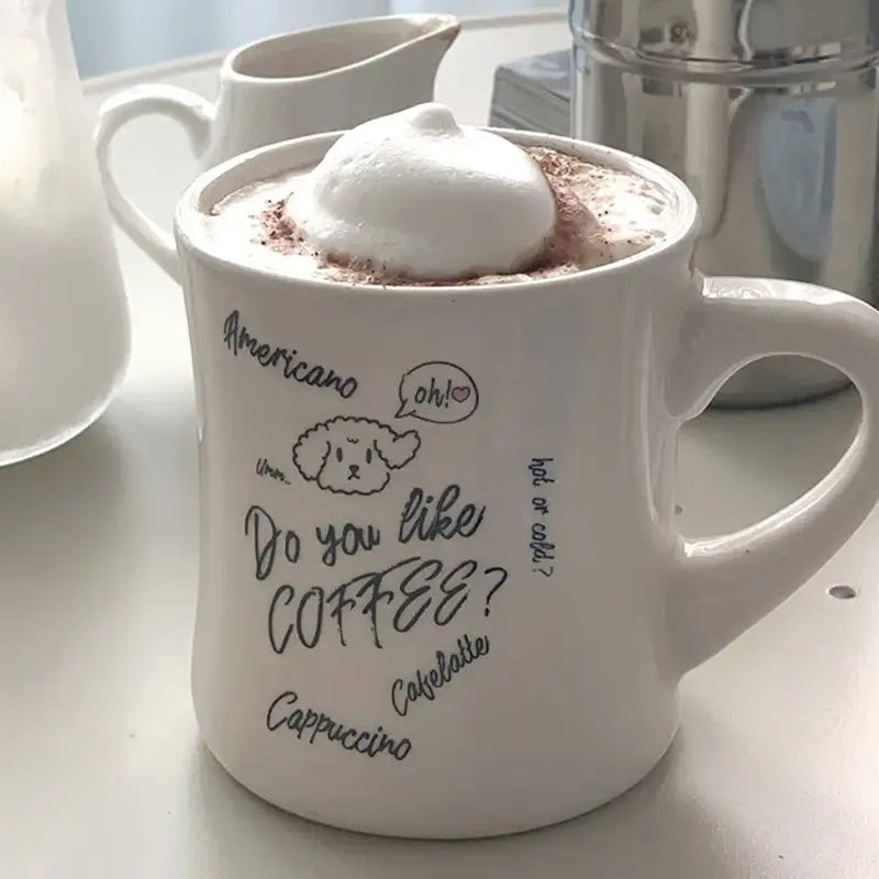 Like A Cafe - Oh, Puppy! Café Mug - Like A Cafe - Home & Living - Harumio