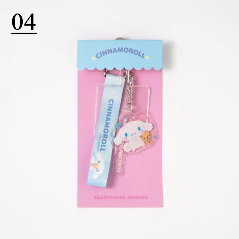Sanrio x 10x10 - Clear Cell Phone Keyring - Sanrio - Keyrings - Harumio