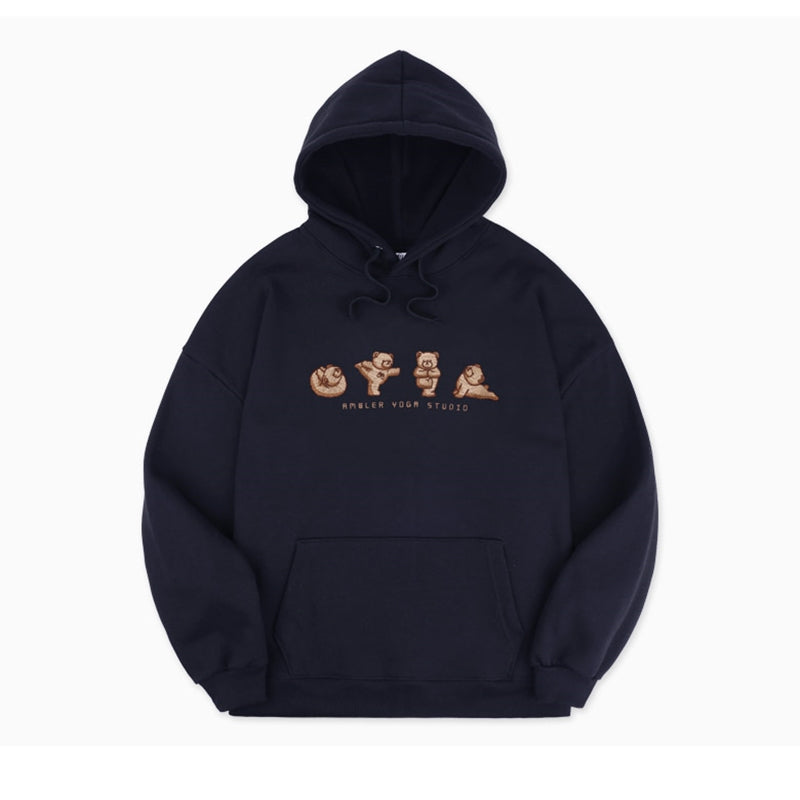 Ambler - Yoga Teddy Overfit Hoodie Sweatshirt