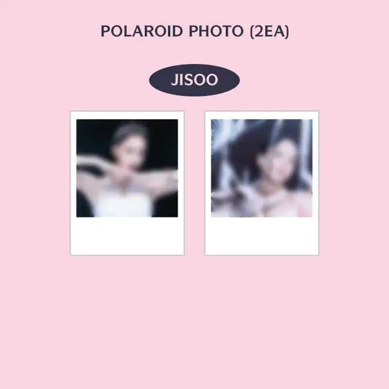 BlackPink - Born Pink - Polaroid Photo + Sticker Set - BlackPink - Polaroid Photo - Harumio