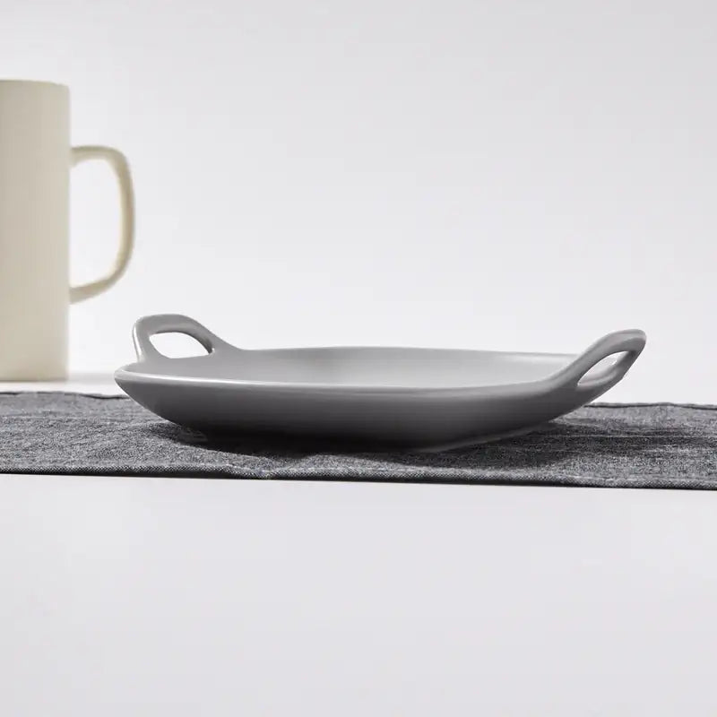 Korean L Mime Plate With Handle Set 3P - Modern House - Kitchenware - Harumio