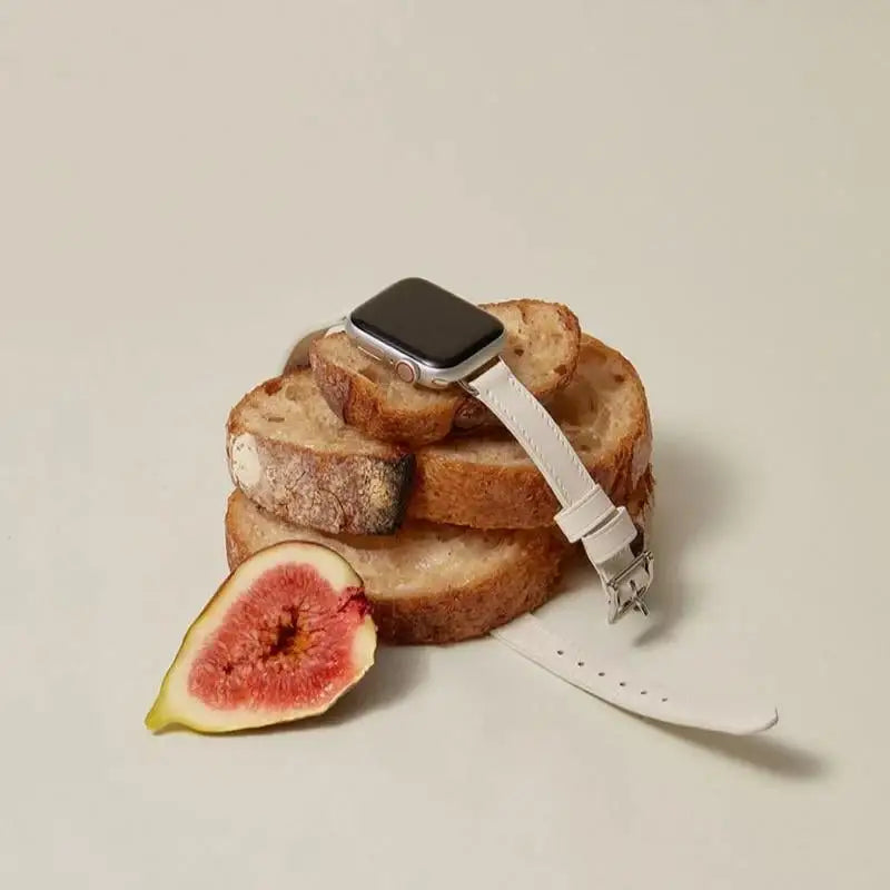 Fennec - Leather Apple Watch Double Strap 21FW - FENNEC - Accesories - Harumio