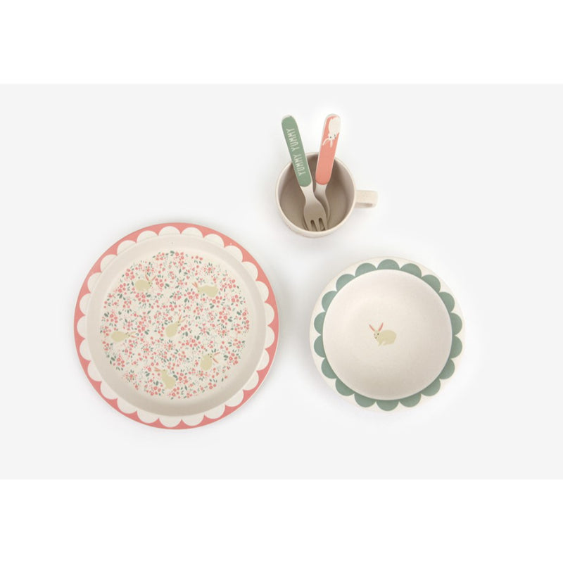 Dailylike x 10x10 - Bamboo Kids Dinner Set Ver.2