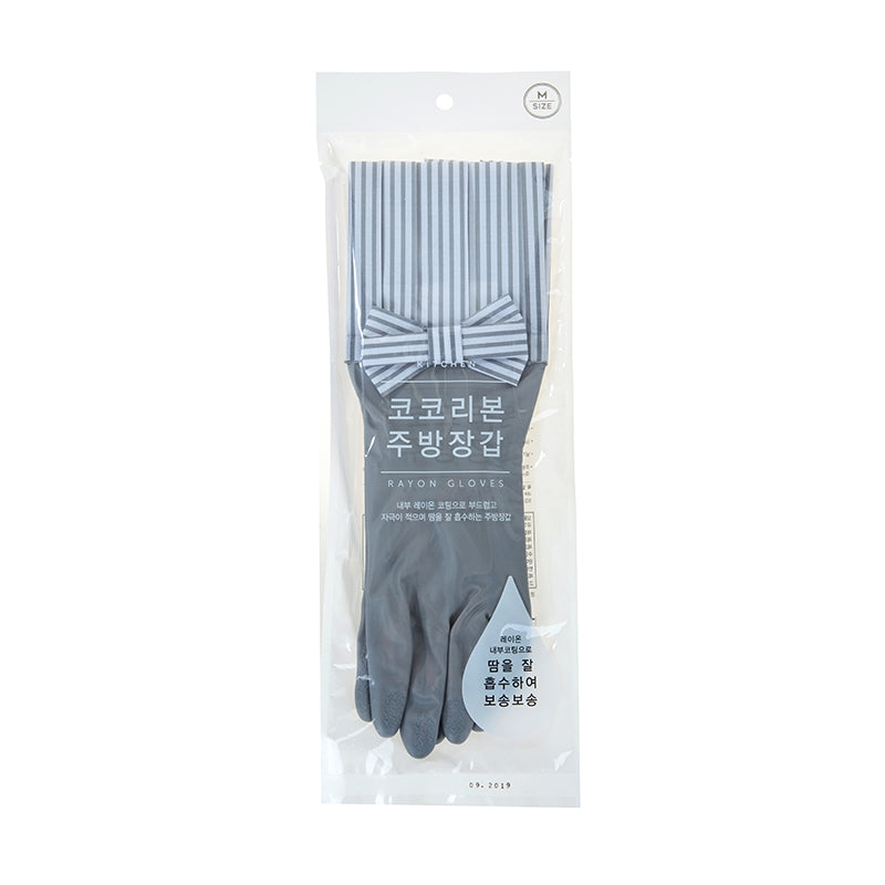 Butter - Coco Ribbon Soft Kitchen Gloves