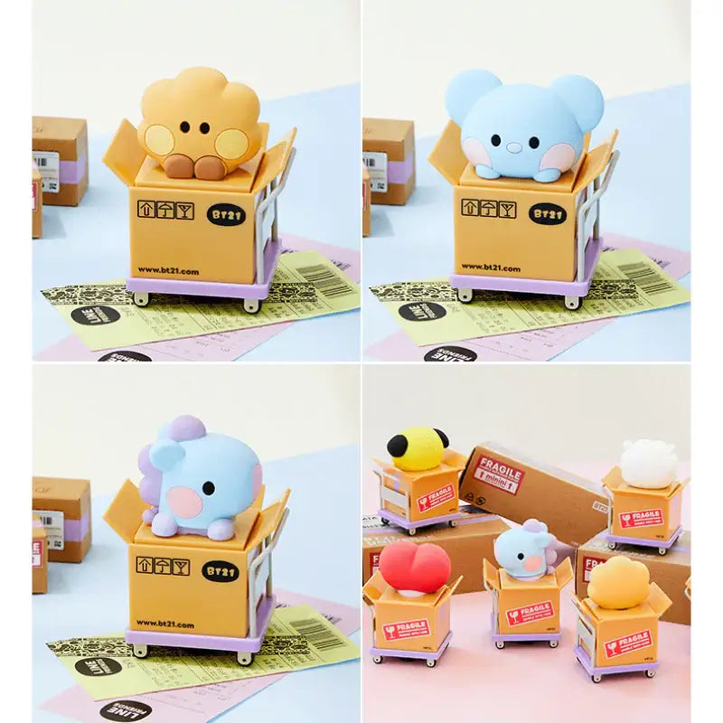 BT21 - 22 Minini Rolling Stamp - BT21 - Keyring - Harumio