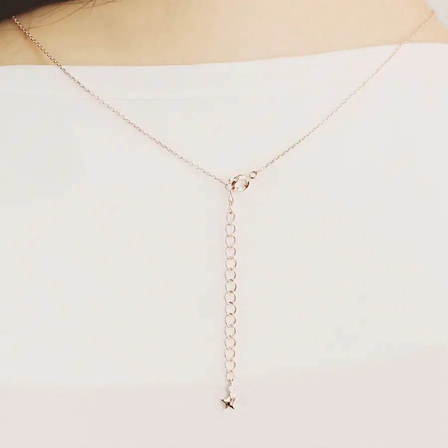 Le Petit Prince x OST - Pride Rose Rose Gold Necklace - OST - Accessories, Jewelry - Harumio