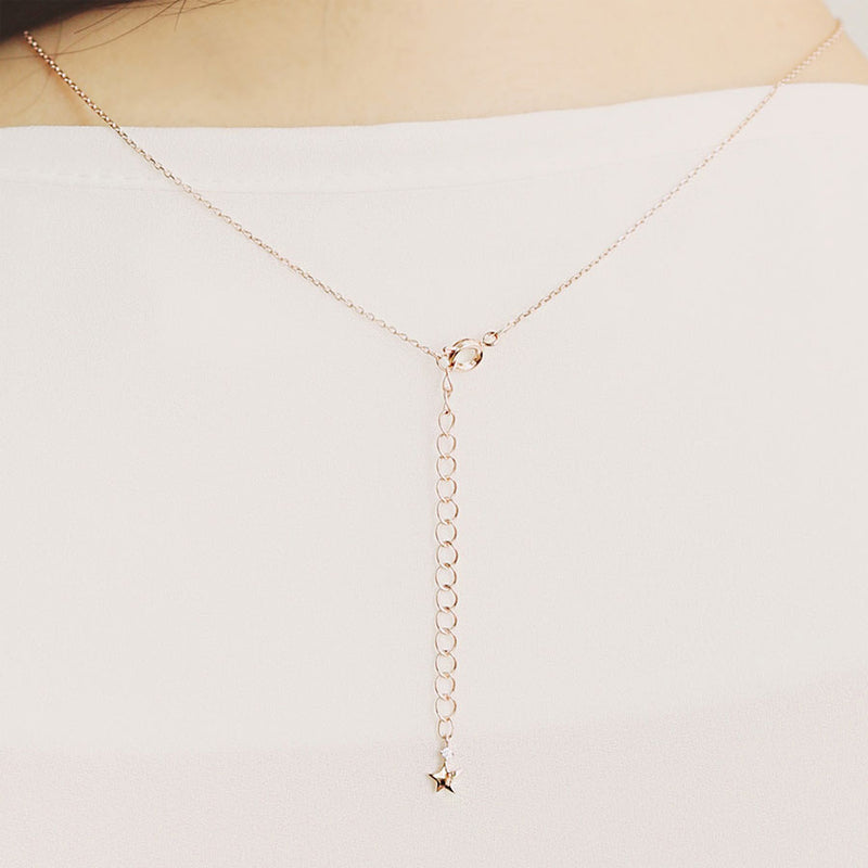 Le Petit Prince x OST - Pride Rose Rose Gold Necklace
