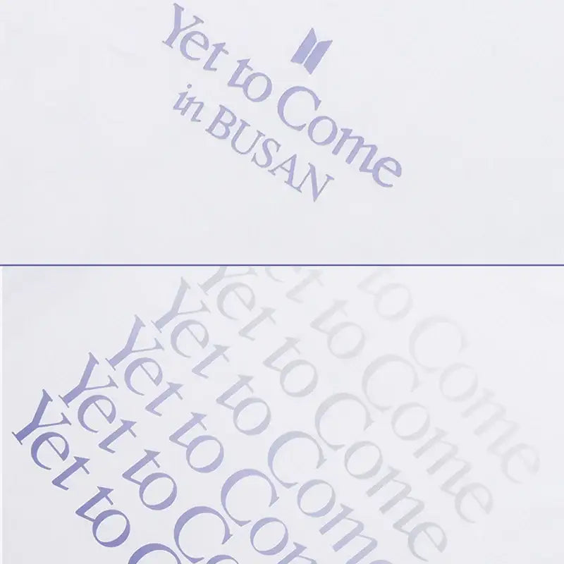 BTS - Yet To Come In BUSAN - S/S T-Shirt - BTS - T-Shirts - Harumio
