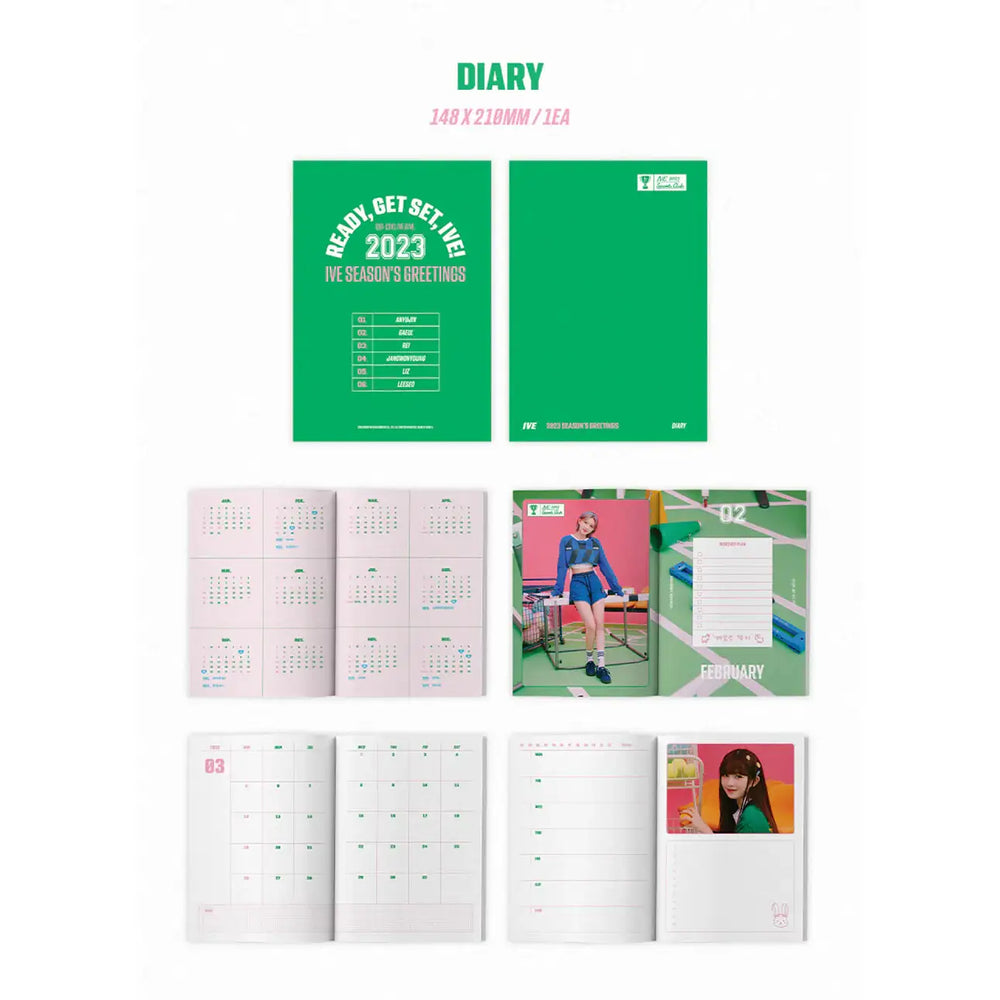 IVE - 2023 Season's Greetings (READY, GET SET, IVE!) - IVE - Season's Greetings - Harumio