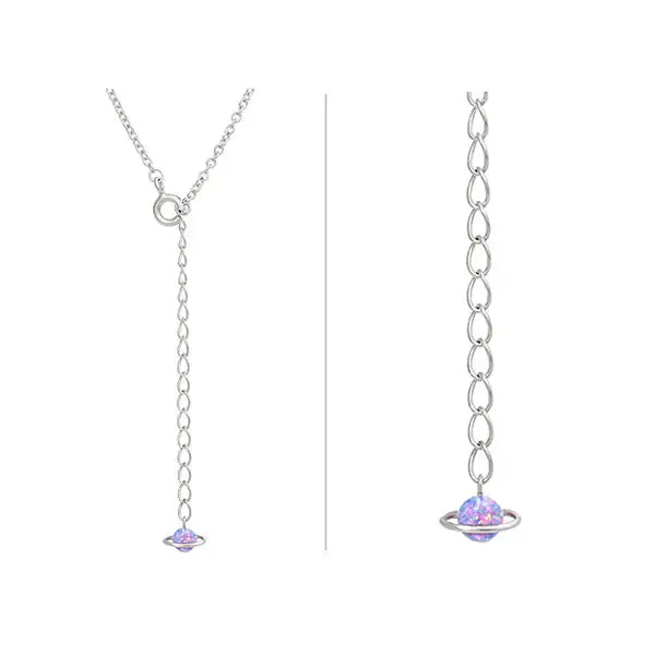 BT21 x OST - Silver Necklace Ver. 2 - RJ - BT21 - Necklace - Harumio