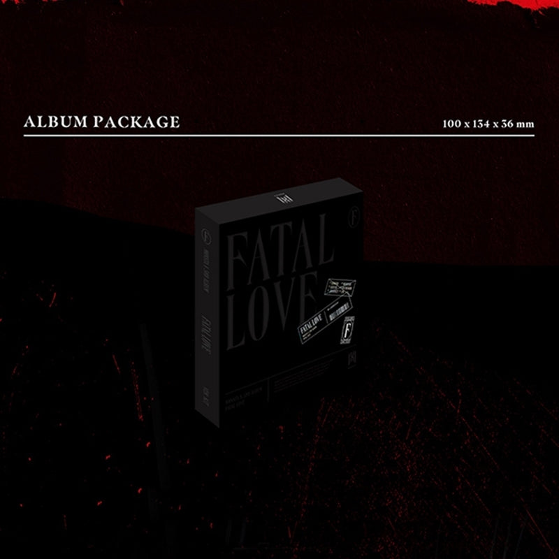 MONSTA X - FATAL LOVE (Regular 3rd Album) KiT