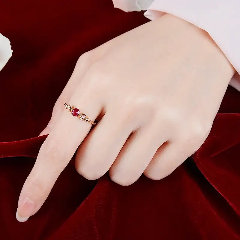 Saint Tail x Clue - Illusion Stick Silver Ring - CLUE - Jewelry - Harumio