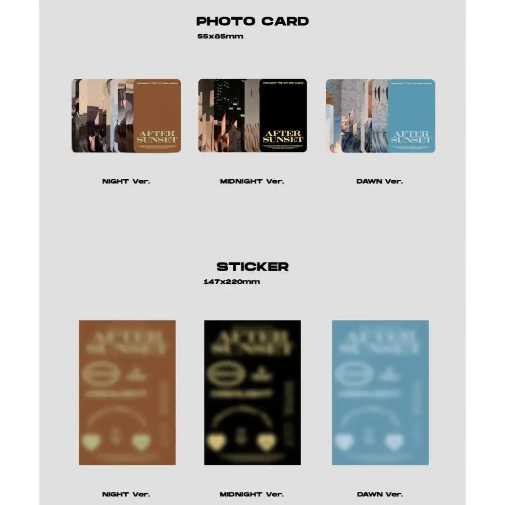 Highlight - After Sunset : 4th Mini Album - Highlight - Album - Harumio