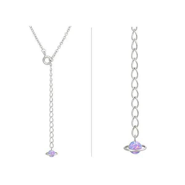 BT21 x OST - Silver Necklace Ver. 2 - Koya - BT21 - Necklace - Harumio