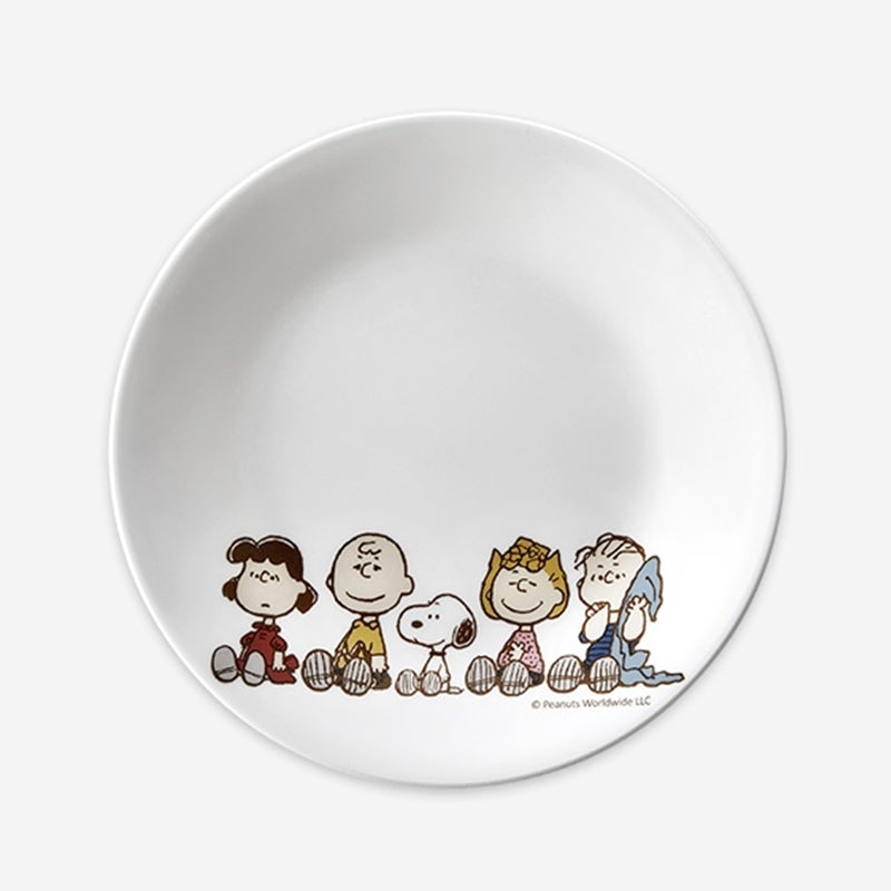 Corelle x Peanuts - Snoopy Friends - Round Plate