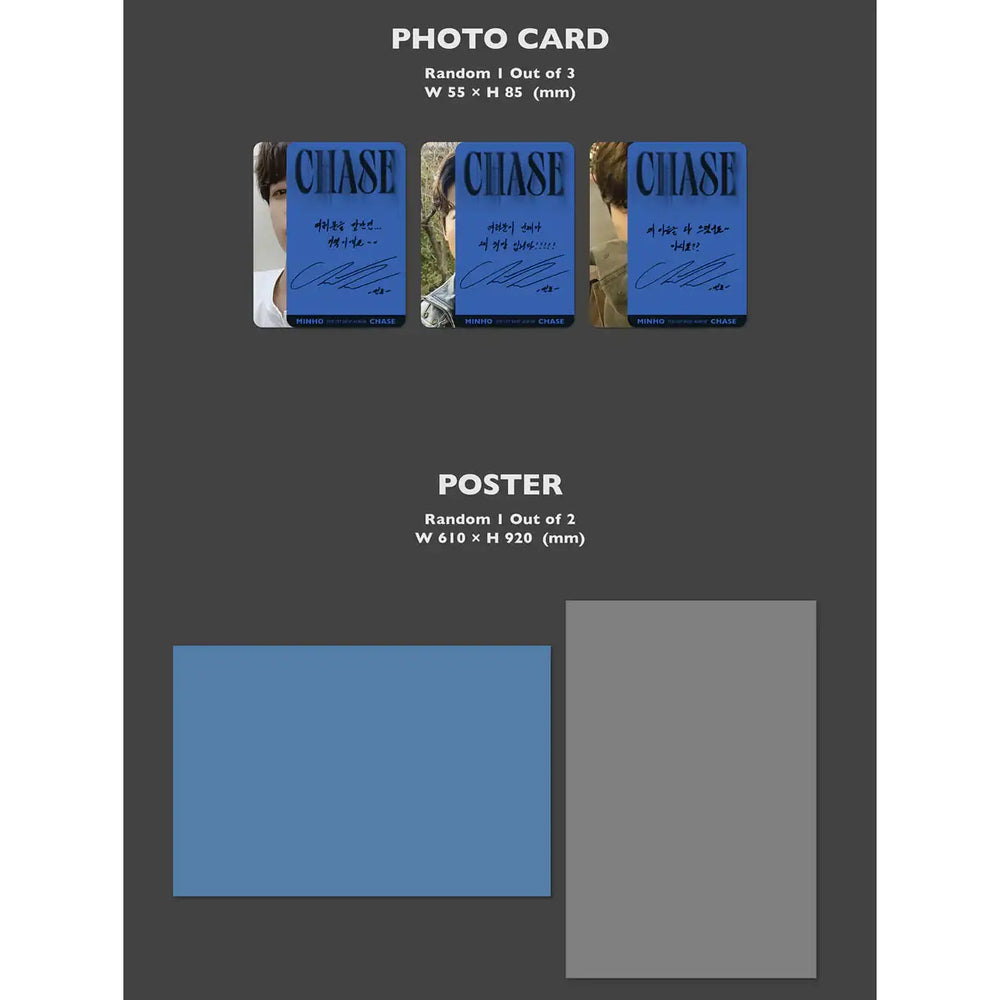 Minho - CHASE : 1st Mini Album (Beginning Version) - Minho - Album - Harumio