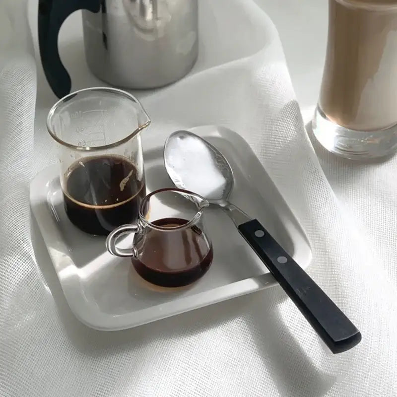 Like A Cafe - Round Square Plate S - Like A Cafe - Home & Living - Harumio