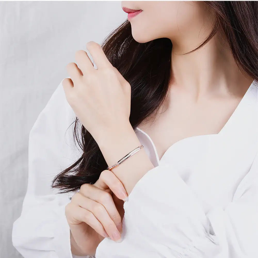 CLUE - Simply Best Silver Bracelet - CLUE - Jewelry - Harumio