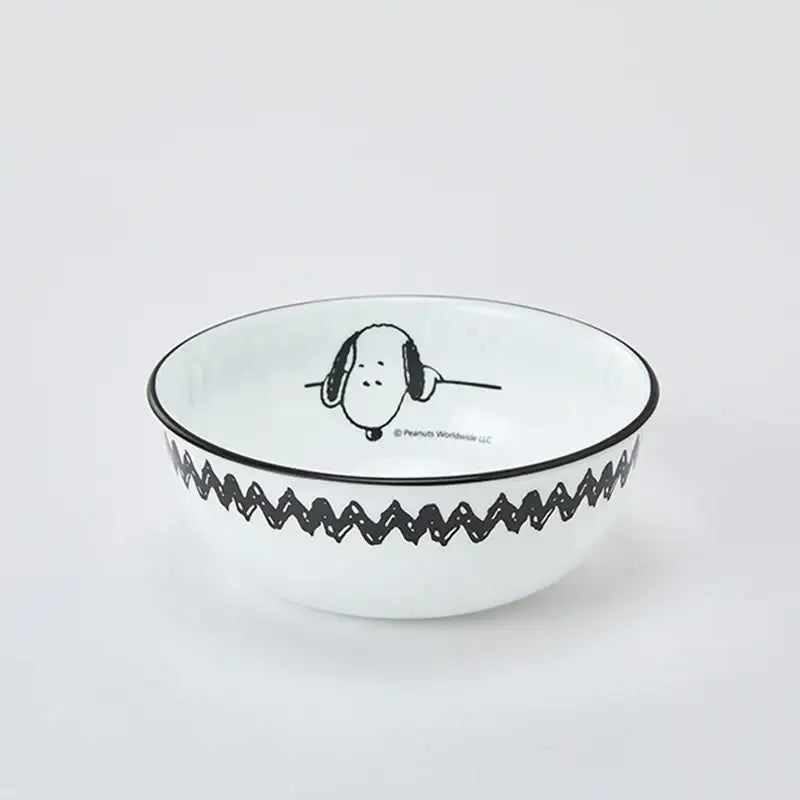 Corelle x Peanuts - Snoopy and Charlie - Soup Bowl 4P Set - Modern House - Tableware - Harumio