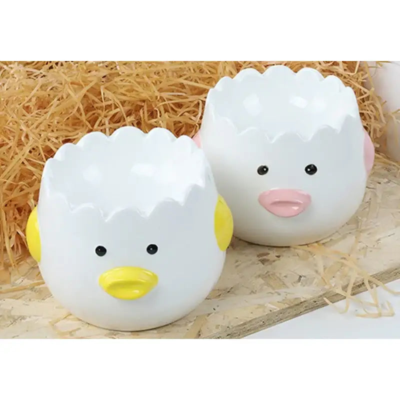Yog!ssw - Pet Egg Chick Ceramic Bowl - Jungle Monster - Pet - Harumio