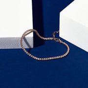CLUE - Crown Setting Rose Gold Bracelet - CLUE - Jewelry - Harumio