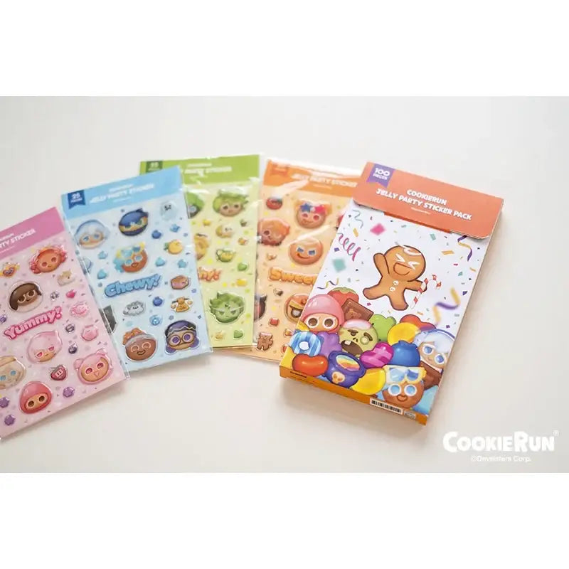 Cookie Run - Jelly Party Sticker - Cookie Run - Accessories - Harumio
