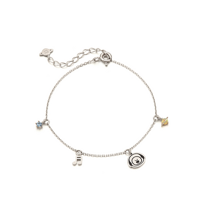 BT21 x OST - Chimmy Silver Bracelet