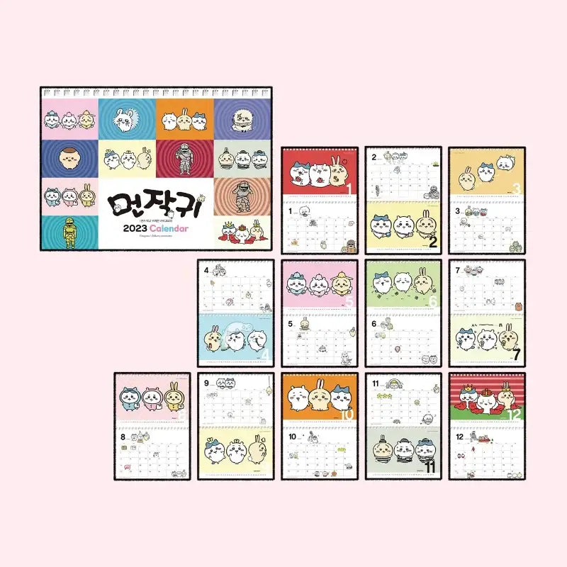 Chiikawa - Calendar 2023 - Miu (Daewon) - Calendar - Harumio