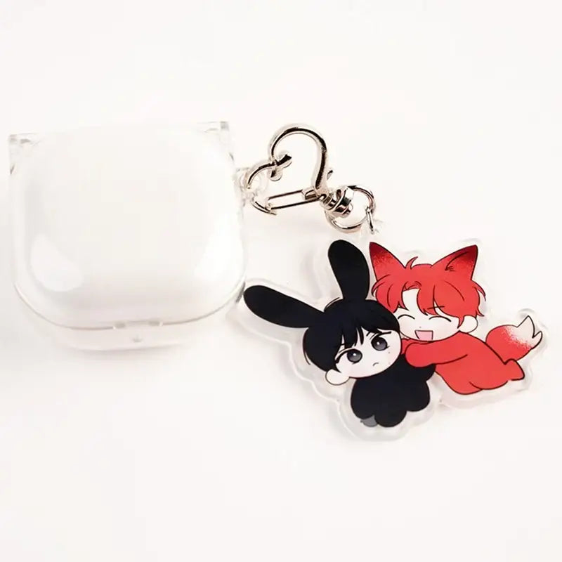 White Eared Artist x MOFUN - Acrylic Keyring - MOFUN - Accessories - Harumio