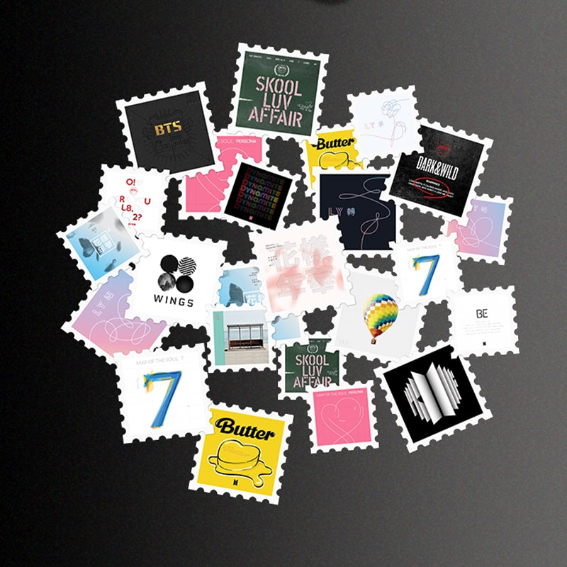 BTS - Proof - Album Postage Stamp Sticker Set