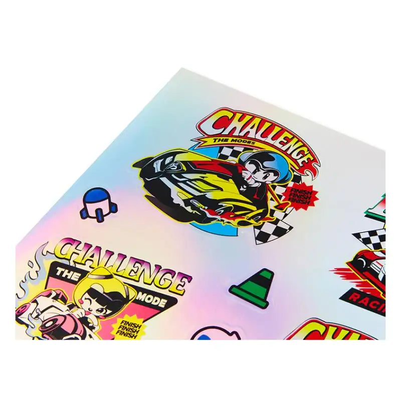 Line Friends x Kartrider - Deco Sticker - Line Friends - Stickers - Harumio