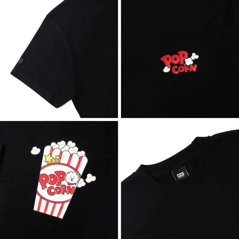 BT21 - Snacks Short Sleeve T-Shirt - BT21 - T-Shirt - Harumio