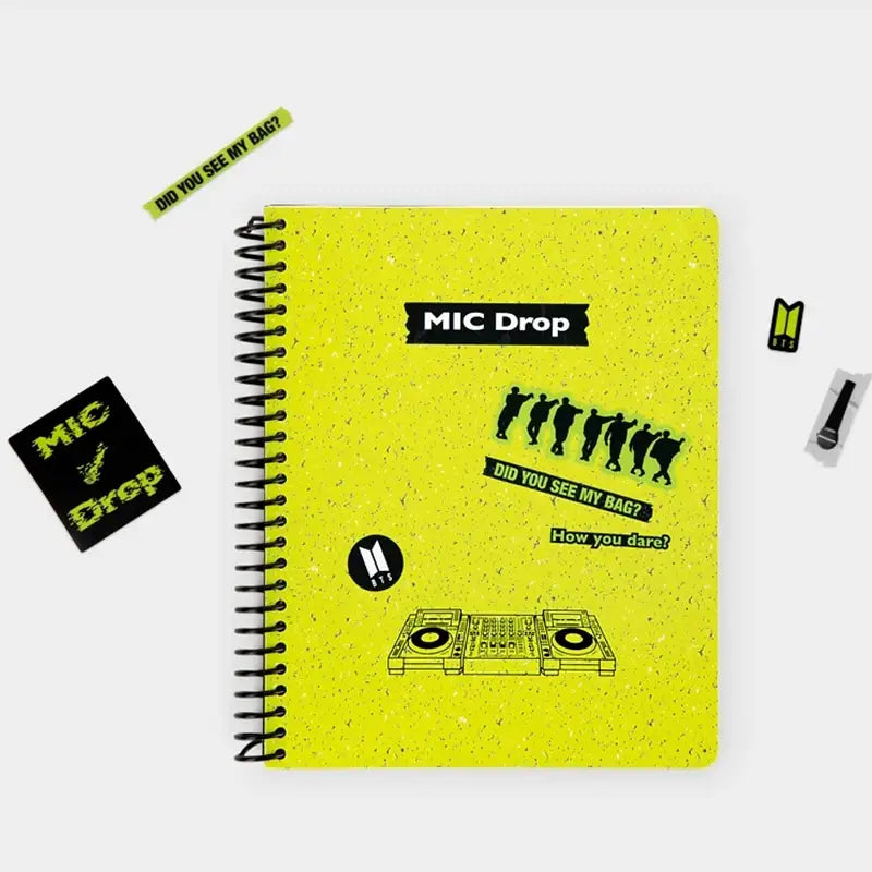 BTS - MIC Drop - Spring Note - BTS - Stationery - Harumio