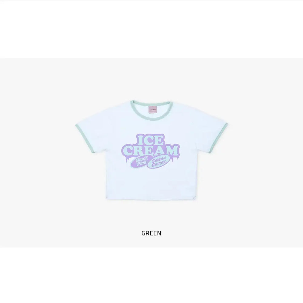 BlackPink - Ice Cream Cropped T-Shirt