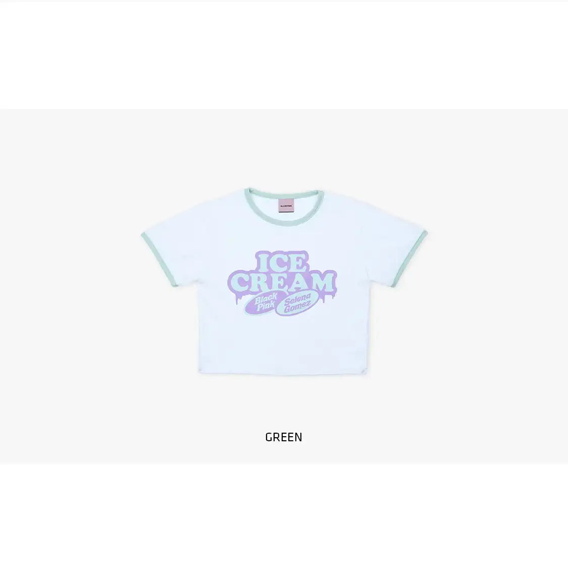 BlackPink - Ice Cream Cropped T-Shirt - BlackPink - Accessories - Harumio