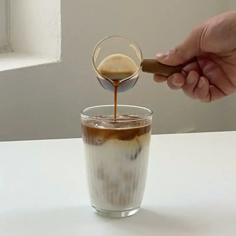 Like A Cafe - Wood Handle Shot Glass - Like A Cafe - Home & Living - Harumio