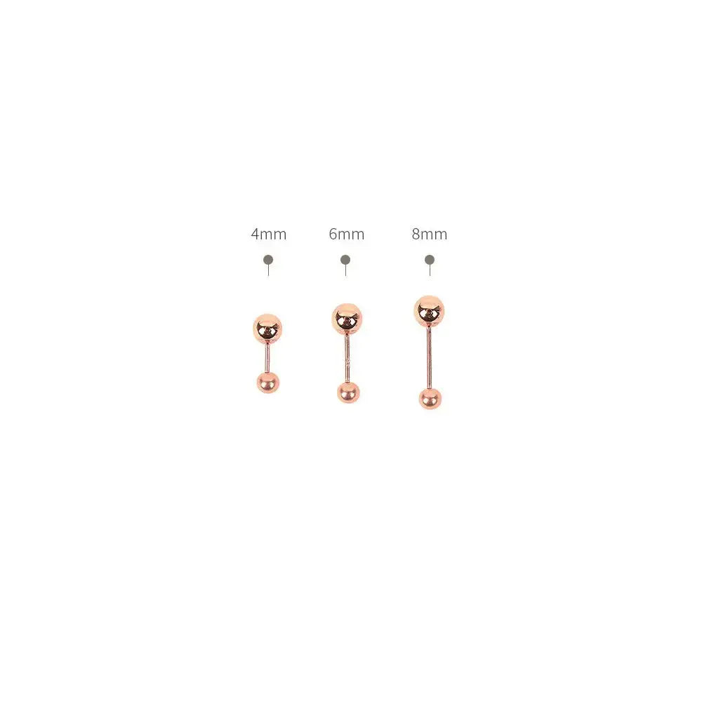 CLUE - Blossom 14K White Gold Ear Pierce (Birthstone) - CLUE - Jewelry - Harumio