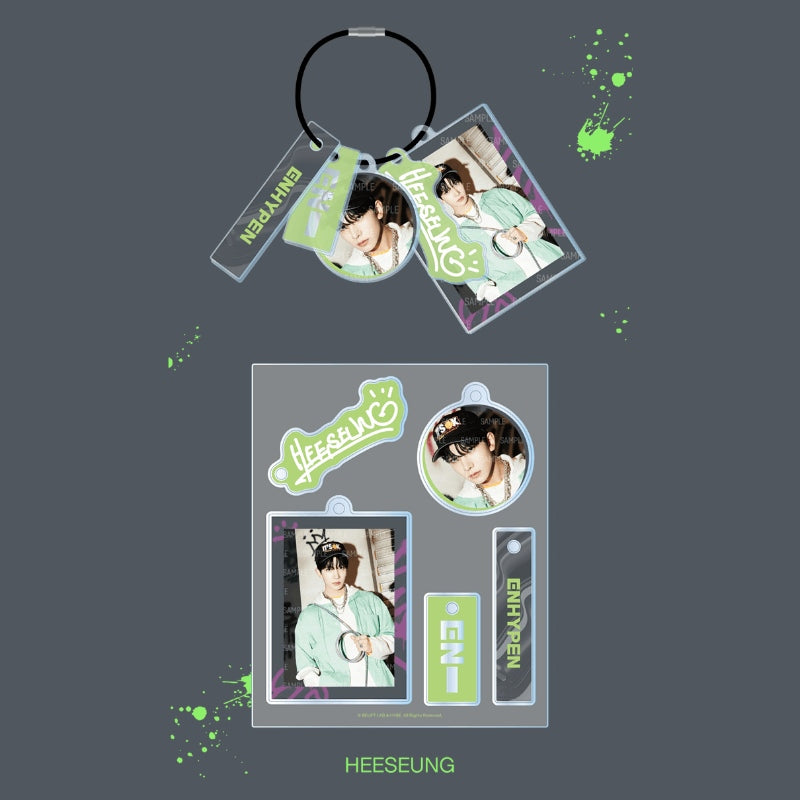 ENHYPEN - SADAME - Acrylic Keyring Set