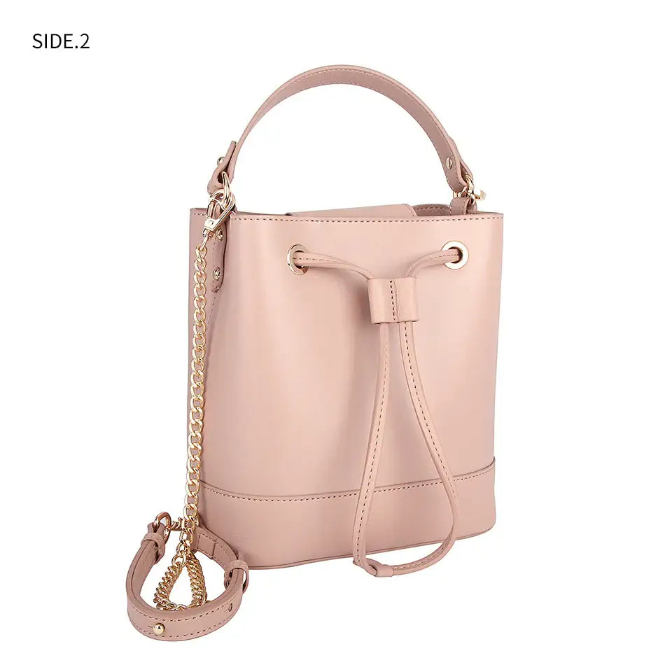 CLUE - Fresh Point Pastel Pink Bucket Bag