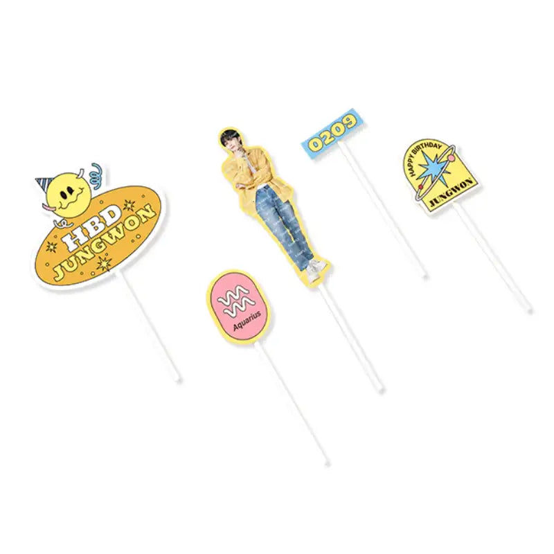 ENHYPEN - BIRTHDAY - JUNGWON Deco Sticker Set - ENHYPEN - Stickers - Harumio