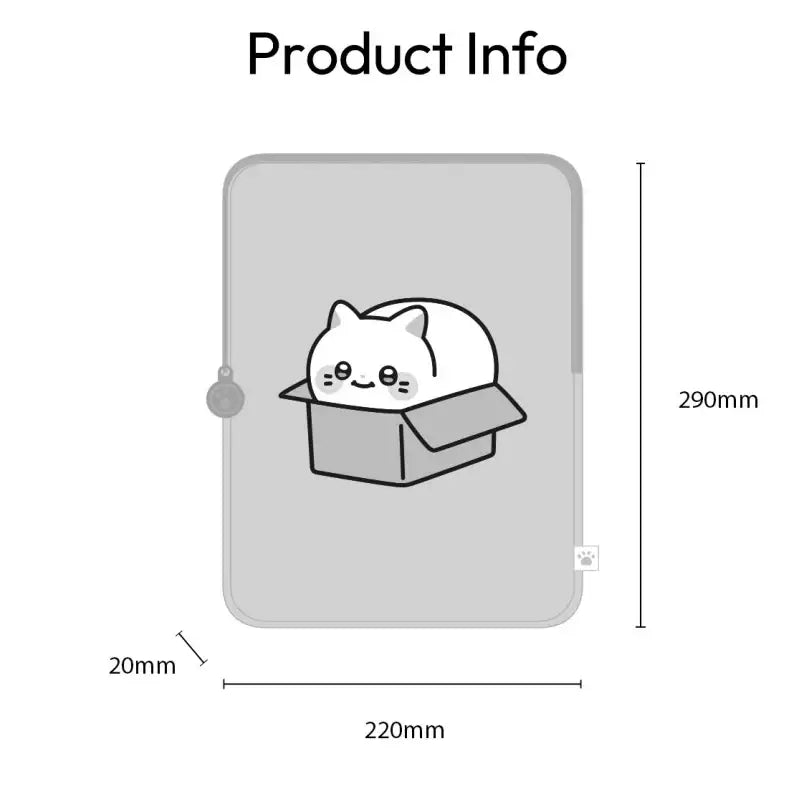 Meow Man - Tablet Pouch - Webtoon Friends - Tablet Pouch - Harumio