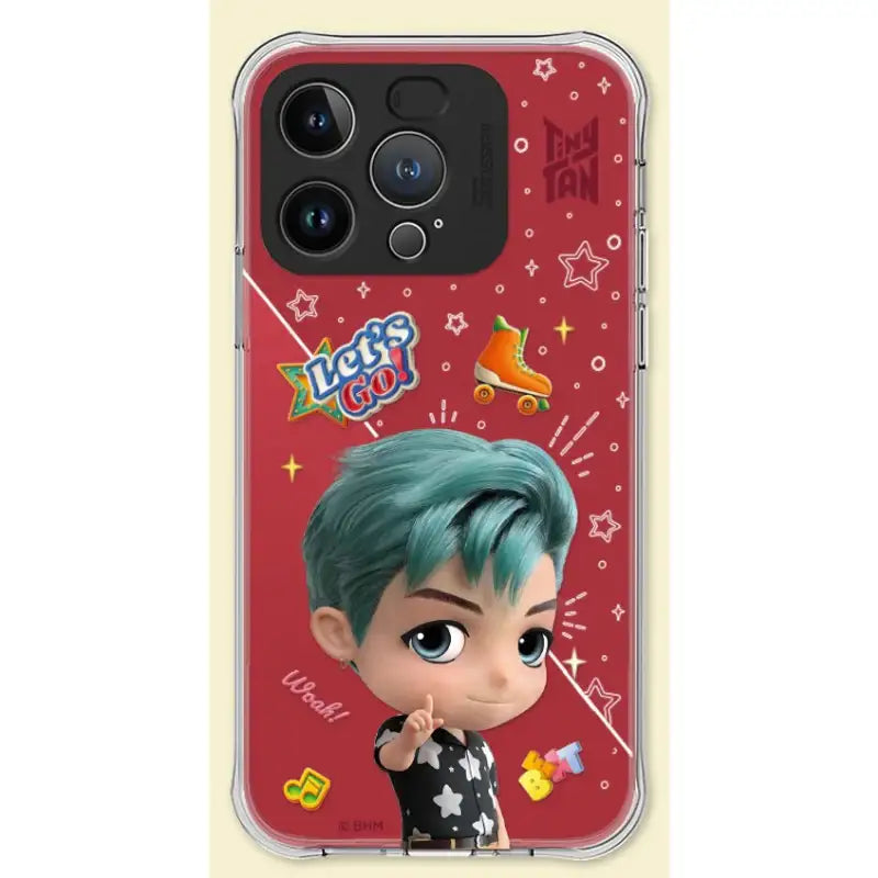 BTS - TinyTAN Dynamite 3D Lighting Phone Case - BTS - Accessories - Harumio