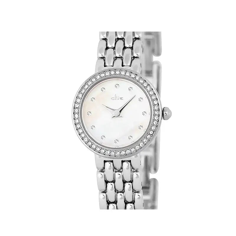 CLUE - Cure Floral Silver Metal Watch - CLUE - Watches - Harumio