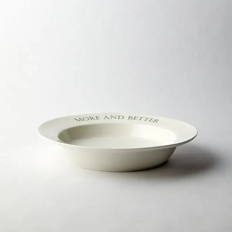 Korean Mine Lettering - Pasta Bowl - Modern House - Bowls - Harumio