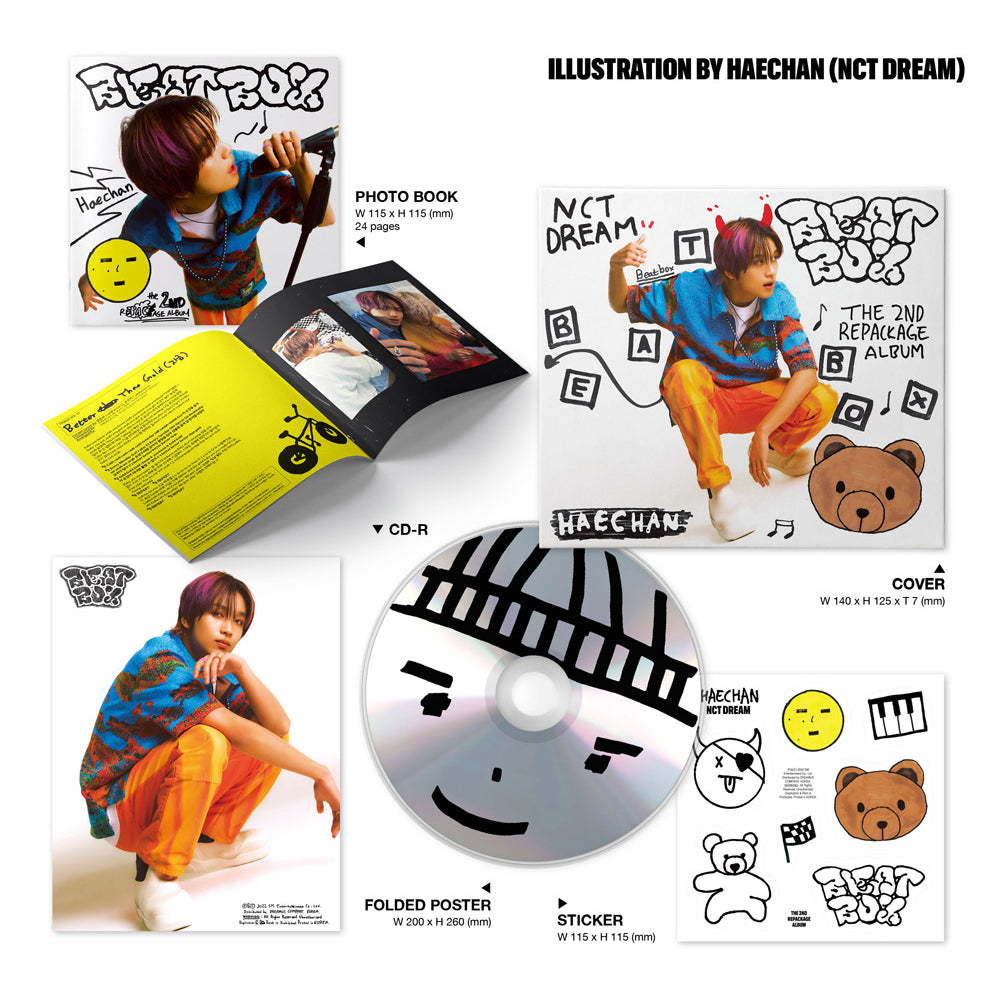 NCT DREAM - 2nd Album Repackage - Beatbox Digipack Version (Random)