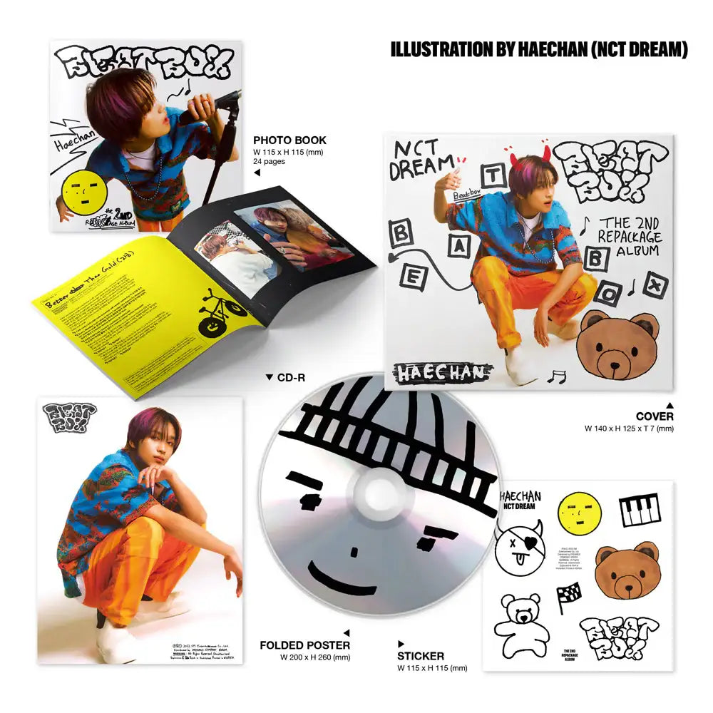 NCT DREAM - 2nd Album Repackage - Beatbox Digipack Version (Random) - NCT DREAM - Album - Harumio