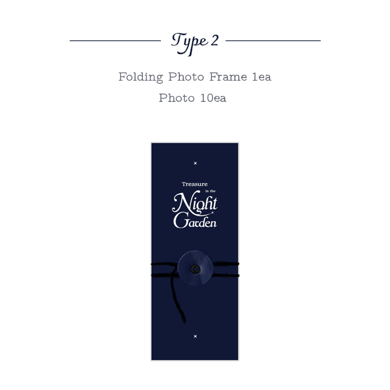 TREASURE - NIGHT GARDEN - Folding Photo Package